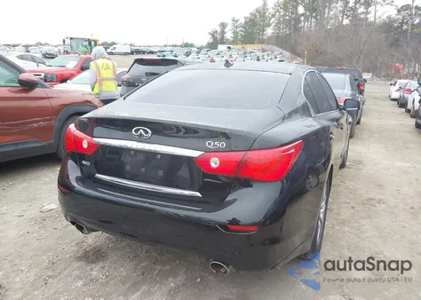 2014 Infiniti Q50 Premium из США, поврежденный, VIN JN1BV7AR4EM706701